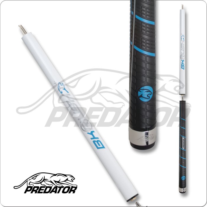 Predator PRERBJW White Rush Break Jump Pool Cue - Wrap - Billiard_And_Pool_Center