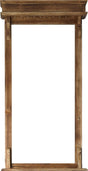 10 Cue Deluxe Rustic Wall Rack WRR10 - Billiard_And_Pool_Center
