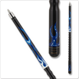 Stealth STH04 Pool Cue - Blue Flames