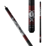 Action ADV102 Adventure Burgundy Reaper Pool Cue - Billiard_And_Pool_Center