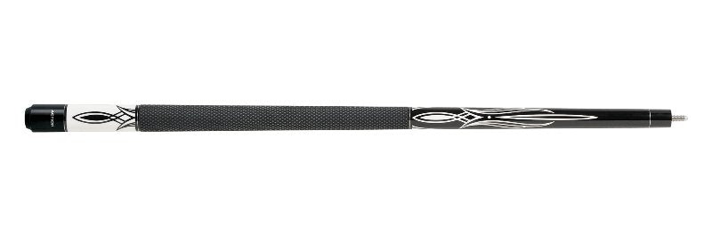 Action BW01 Black and White Pool Cue - Billiard_And_Pool_Center