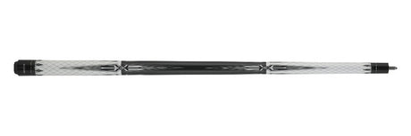 Action BW17 Black and White Pool Cue - Billiard_And_Pool_Center