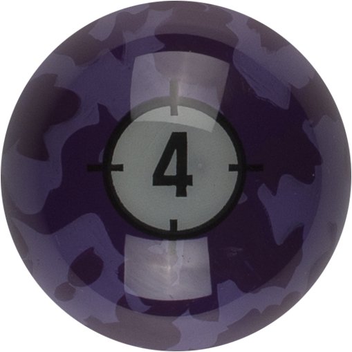 Aramith RBCAM Camouflage Pool Replacement Ball - Billiard_And_Pool_Center
