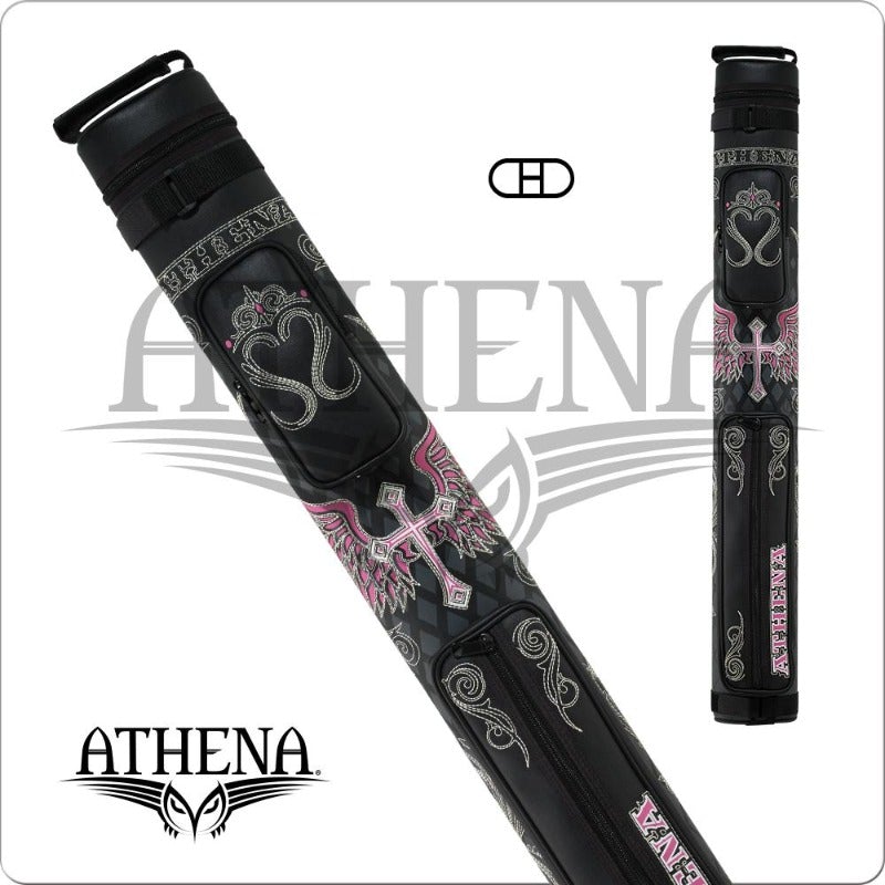 Athena ATHC06 2x2 Hard Embroidered Cue Case - Billiard_And_Pool_Center