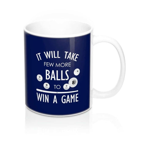 Coffee Mug 11oz (Nv) - Win A Game - Billiard_And_Pool_Center