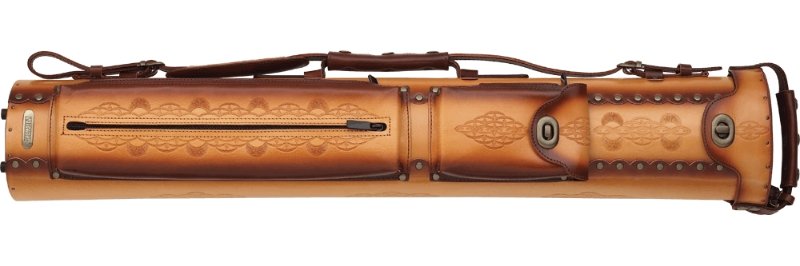 Instroke IST35 Tooled 3x5 Leather Case - Billiard_And_Pool_Center