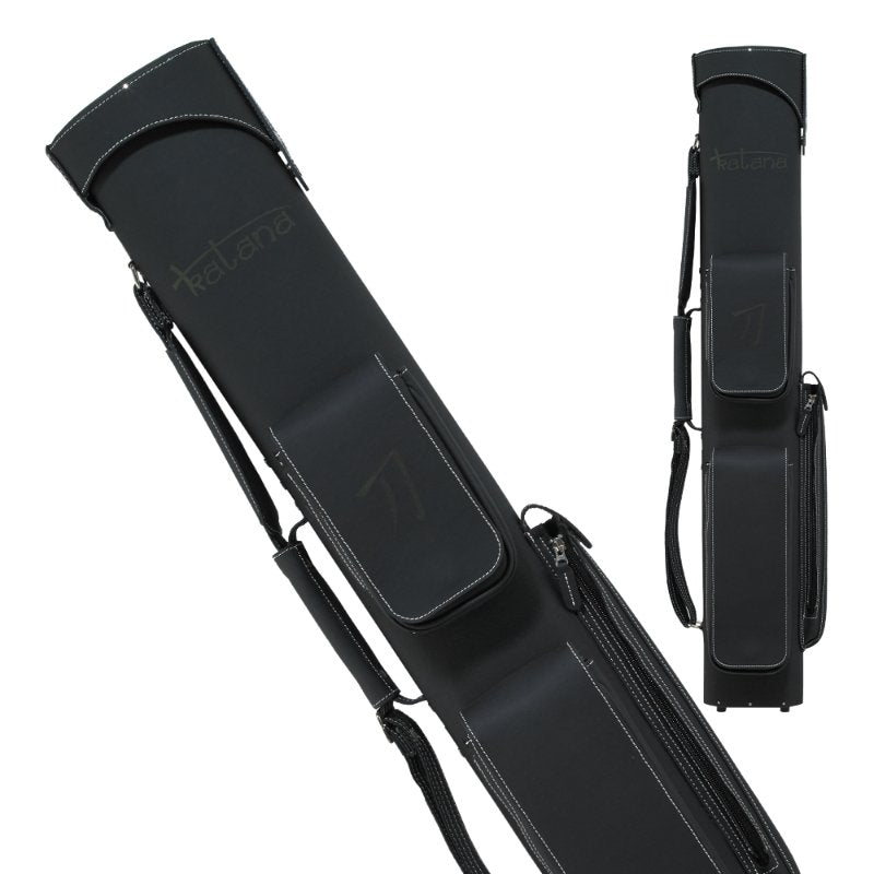 Katana KATC03 2x4 Leather Hard Cue Case - Billiard And Pool
