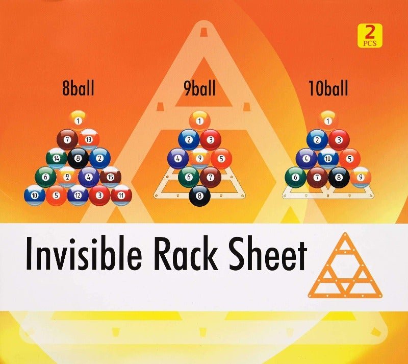 Phantom Invisible Pool Rack for Perfect Ball Alignment