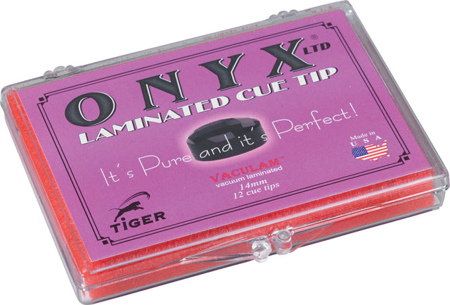 Tiger Onyx QTTON12 Cue Tip - Box of 12 - Billiard_And_Pool_Center